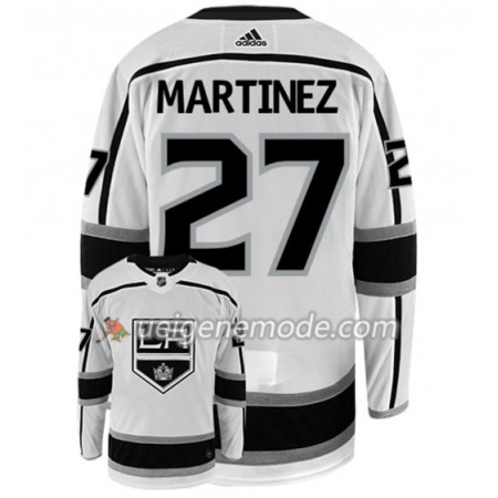 Herren Eishockey Los Angeles Kings Trikot ALEC MARTINEZ 27 Adidas Weiß Authentic